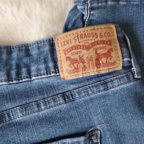 LEVIS CLASSIC MID RISE SKINNY JEANS - Picture 7 of 8